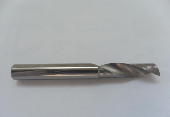 Moinho de extremidade da flauta da pata reta das ferramentas de corte do carboneto cimentado do tungstênio único