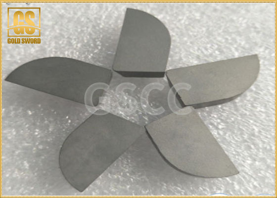 YG8 YG6 cimentou resistência de desgaste de soldadura das pontas do carboneto a boa